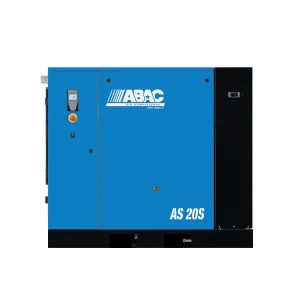 ABAC AS-20S503BMD 20 HP Base Mount w/Dryer 150 PSI Screw Compressor